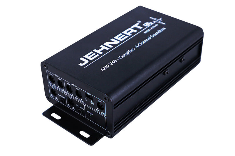 Jehnert AMP V40 CampTec 4-Kanal Verstärker,f. Radio/TV/Handy/Tablet