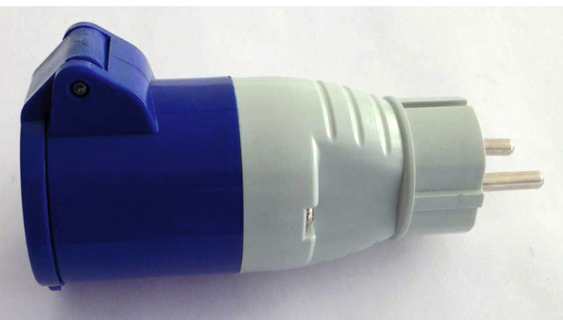 CEE Adapter Camping: CEE-Kupplung/Schuko-Stecker als Kurzadapter