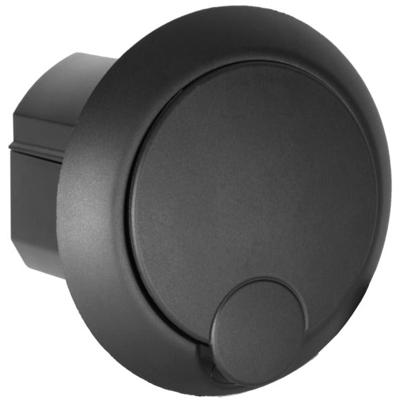 CEE-Eingangssteckdose schwarz 230V