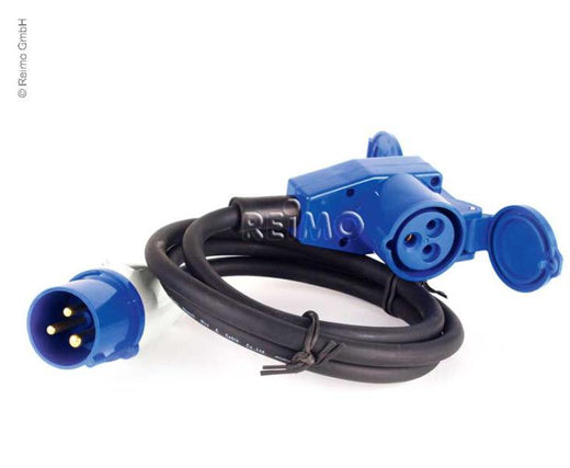 Carbest CEE-Verlängerungskabel mit CEE-Stecker und CEE-Winkelkupplung - 25 m