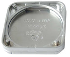 Klappdeckel silber für 230V-Steckdose 820705