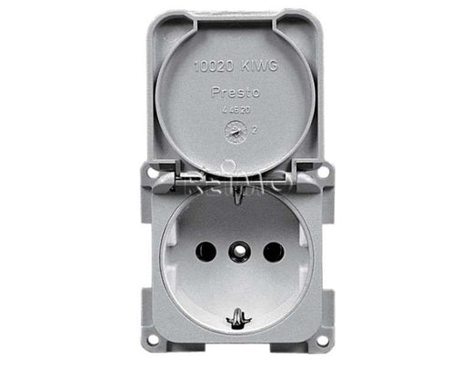INPRO Einbausteckdose 230V - Silber