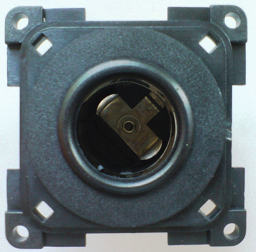 INPRO Steckdose 12V/10A AUTO (Zigarettenanzünderdose). Schiefergrau