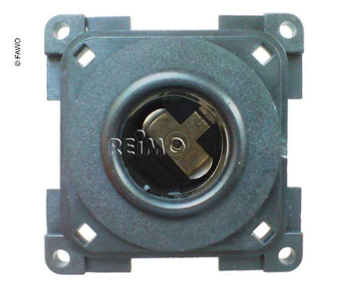 INPRO Steckdose 12V/10A AUTO (Zigarettenanzünderdose). Schiefergrau. Lose (unverpackt)