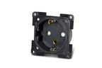 INPRO 230V Steckdose Schuko. Schiefergrau. SB-verpackt.