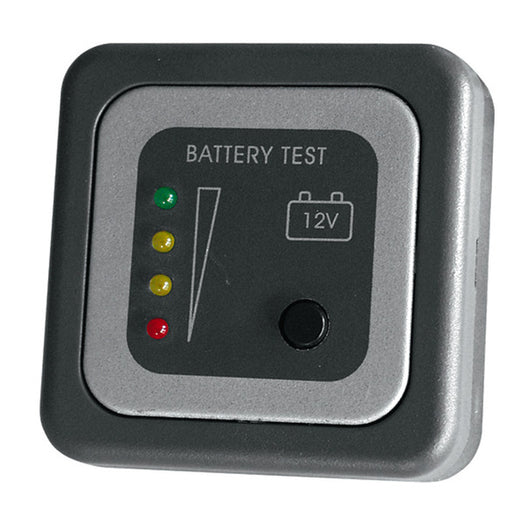 CBE Batterie-Testpanel zum Anschluß einer 12V-Batterie. MTB/G (Schiefer)