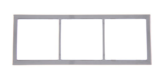 INPRO Abdeckrahmen 3-fach 62x168mm, silber chrom