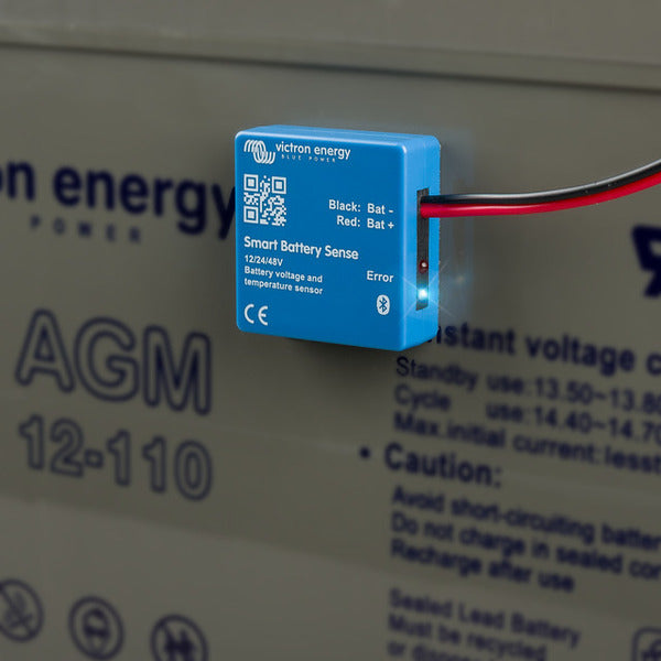 Spannungs- und Temperatursensor - Bluetooth-Reichweite bis 10 m