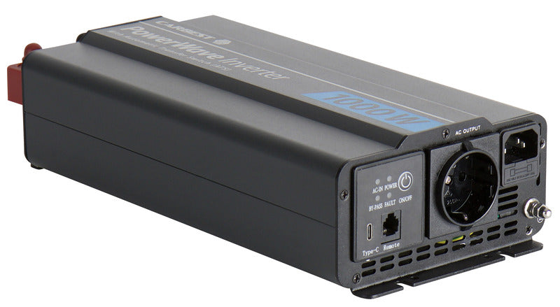 Sinus-Wechselrichter PowerWave 1000W m.Vorrangschaltung+USB-C 12/230V