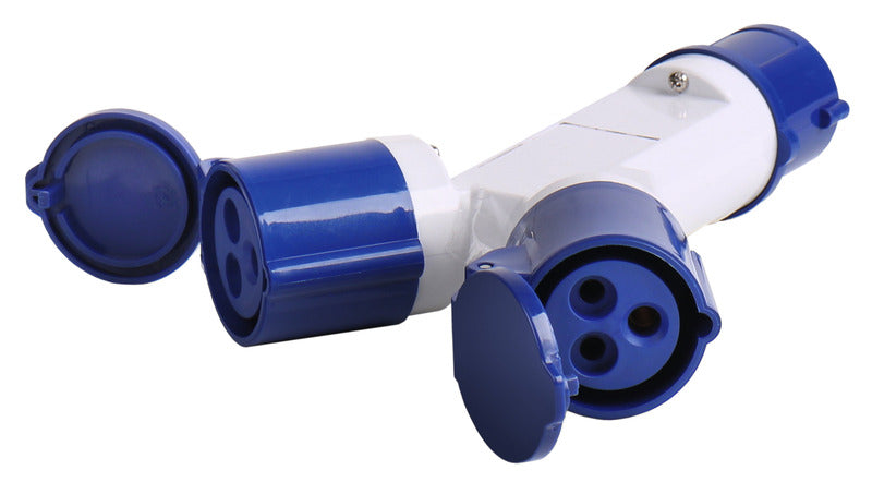 Carbest CEE-Stecker / 2-fach Verteiler
