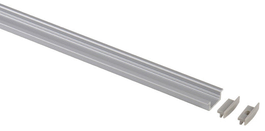 Auminium-Profil für LED-Bänder - Flach - Länge 1,5 m