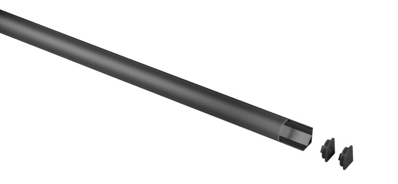 Carbest Aluminium Profil für LED-Bänder - Eckprofil - Länge 1,5 m