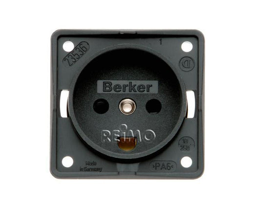 BERKE Einb.Steckdose 230V anthr