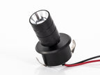 Mini Spot 12V schwarz, 0,4W Ã30x35x20mm