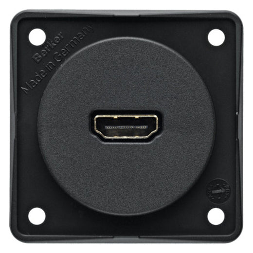 BERKE HDMI-Einbaubuchse anthrazit