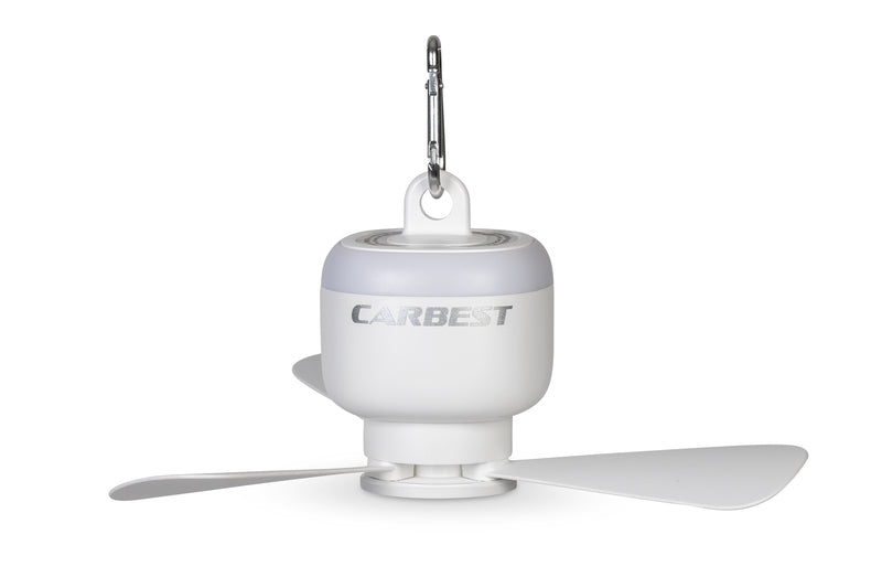 CARBEST LENE Deckenventilator mit LED-Leuchte und Akku