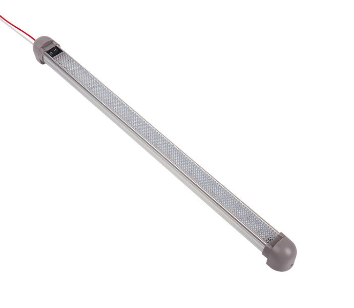 LED 12V Alu-Linienleuchte mit Ein/Aus Schalter, LÃ¤nge: 470mm, 30 LEDs
