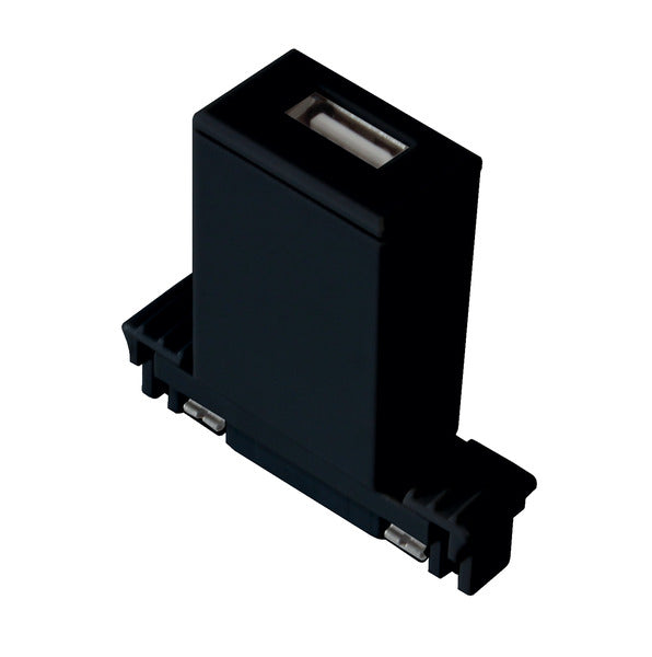 DIMAT USB-Port für Stromschienensystem - Schwarz