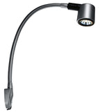 LED 12V Leseleuchte, 1W mattsilber, 330mm Festanbau SB