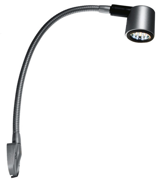 FRILI LED-Schwanenhalsleuchte - Mattsilber - 330 mm