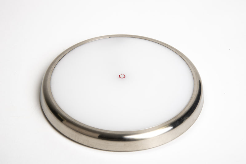 12V LED-Leuchte rund mit Touchsensor, Ã180xH18mm, 447 Lumen, 7W