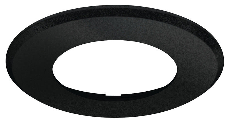 EinbaugehÃ¤use rund fÃ¼r 83580, schwarz matt, 65x2,6mm