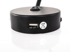 DIMAT LED Schwanenhalsleuchte mit USB und Ein- / Aus-Schalter