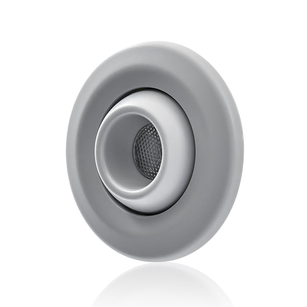 LED Spot mit Touchschalter silber, Ã70mm verstellbar