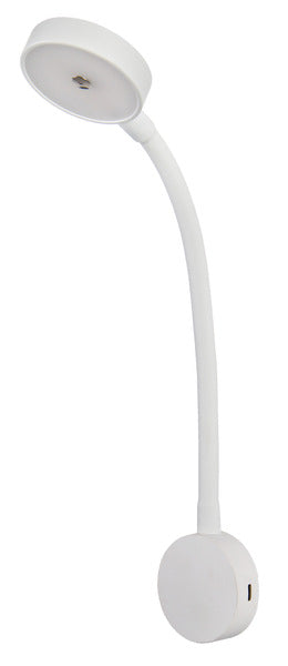 LED-Schwanenhalsleuchten mit weißem und rotem Licht -