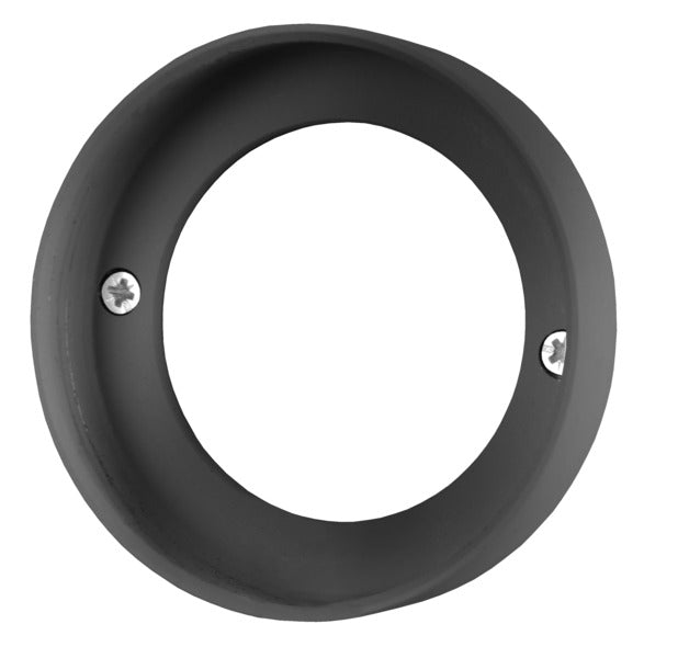 LED-Einbauspot schwarz mit Ringabdeckung Ã¸65 x H12mm