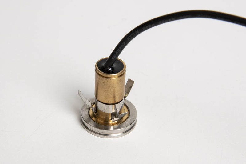 12V LED-Spot, Edelstahl, Durchmesser: 28mm, 1W