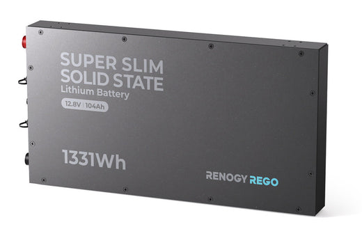 RENOG Super Slim SOLID STATE LiFePO4 Batterie 104 Ah