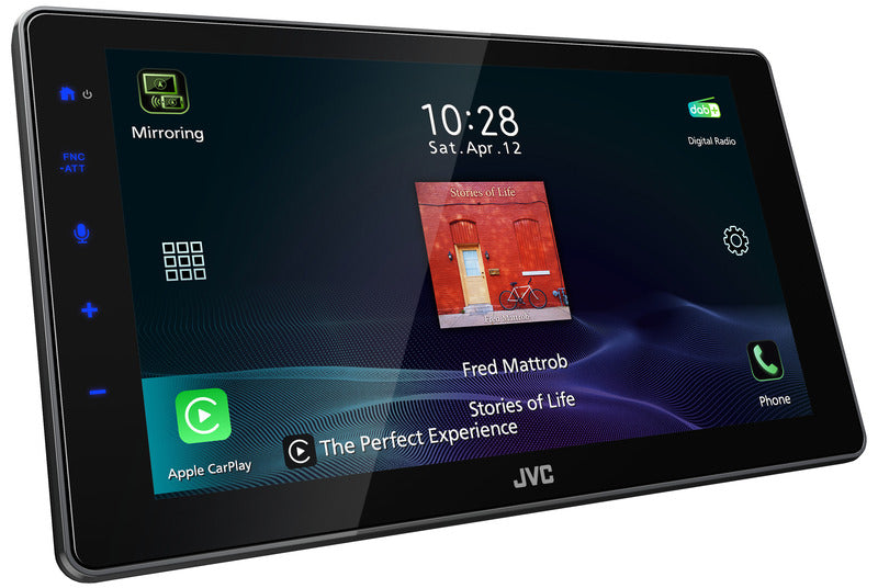 JVC 1DIN-Moniceiver mit 9,0-Zoll-HD-Display