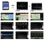 microSDHC-Navikarte X-MAP27-MH3 zur Erweiterung des X-427 und X-F270 zu Navicei­vern