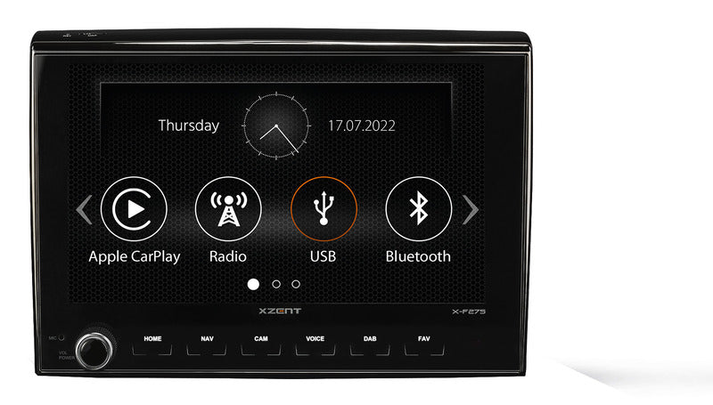 Infotainer für FIAT Ducato, ohne Navikarte, X-F275,mit Radioverbreiter