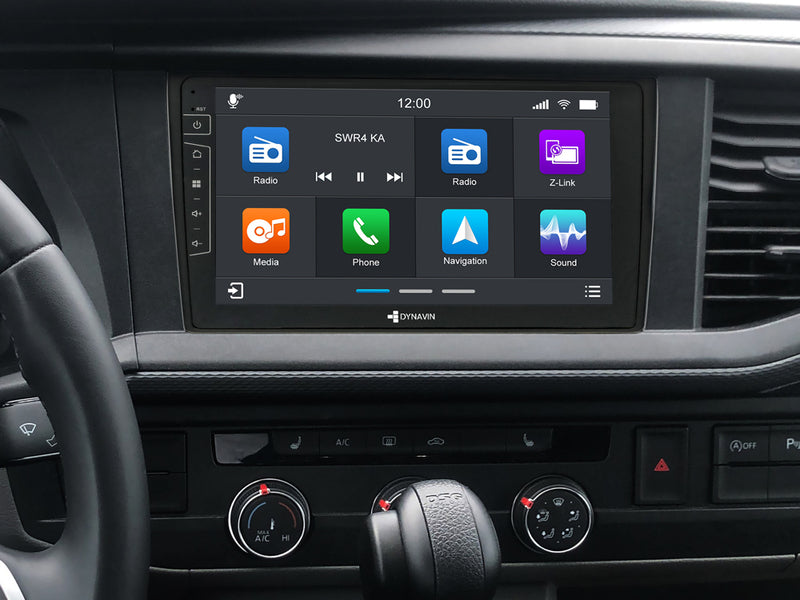Integriertes DAB, Apple CarPlay und Android Auto