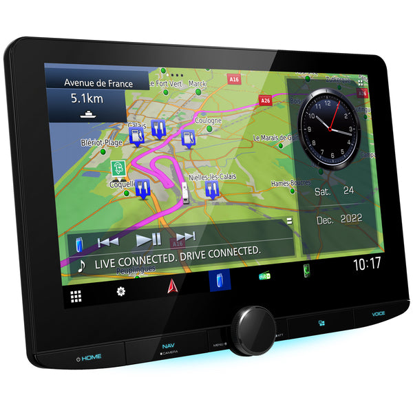 Kenwood Navisystem DNR992RVS 10" 2-DIN Gerät, Garmin Software