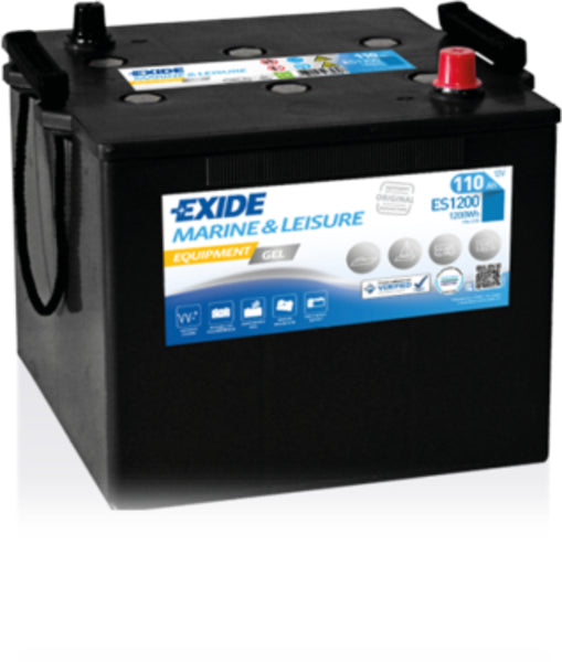 Gel Batterie ES1200, 110Ah, 284x267x226mm, 39kg