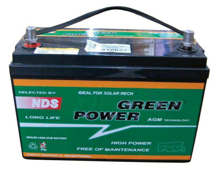 NDS Solar Batterie / Wohnraum AGM Batterie GP100, 100 Ah