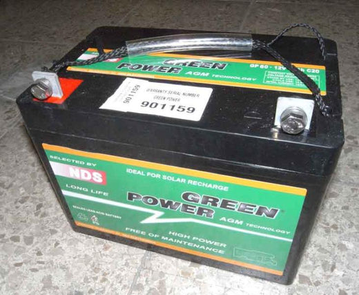NDS Solar Batterie / Wohnraum AGM Batterie GP60, 60 Ah