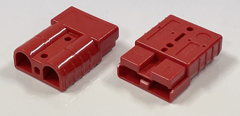 50 A Hochstrom-Batteriesteckverbinder-Set - Rot