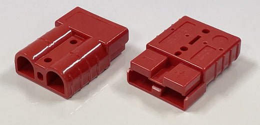 50 A Hochstrom-Batteriesteckverbinder-Set - Rot