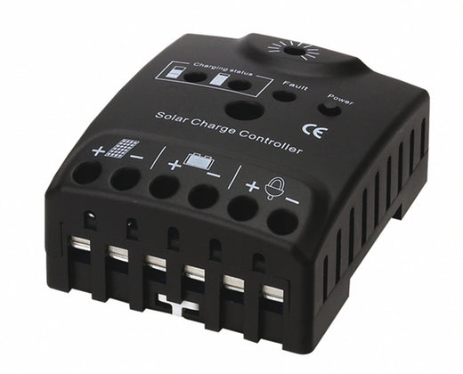 Carbest Solarladeregler 12 V/24 V - 15A - PWM Laderegler