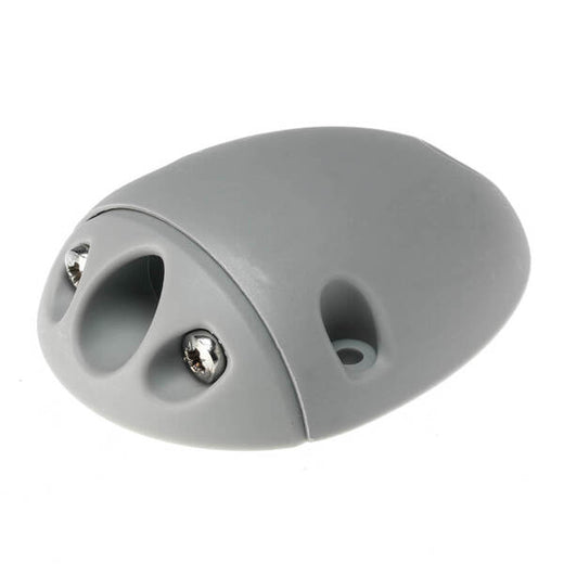 INDEX Dachdurchführung Kunststoff für 2 Kabel - Grau - Ø 3 - 6 mm