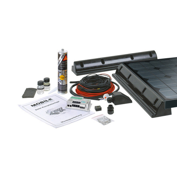 MT 220-MC Solar-Komplettanlage, 2x 110W BLACK LINE +SC 330 MPPT Regler