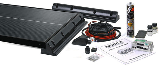 BUETT MT 65 Solar-Komplettanlage, 1x 65W-Cis Modul, Solarregler Duo