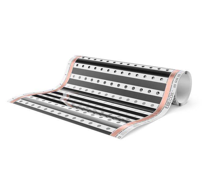 Heizfolie 53cm Breite, 48V, 40W/Laufmeter, 20 Meter Stück