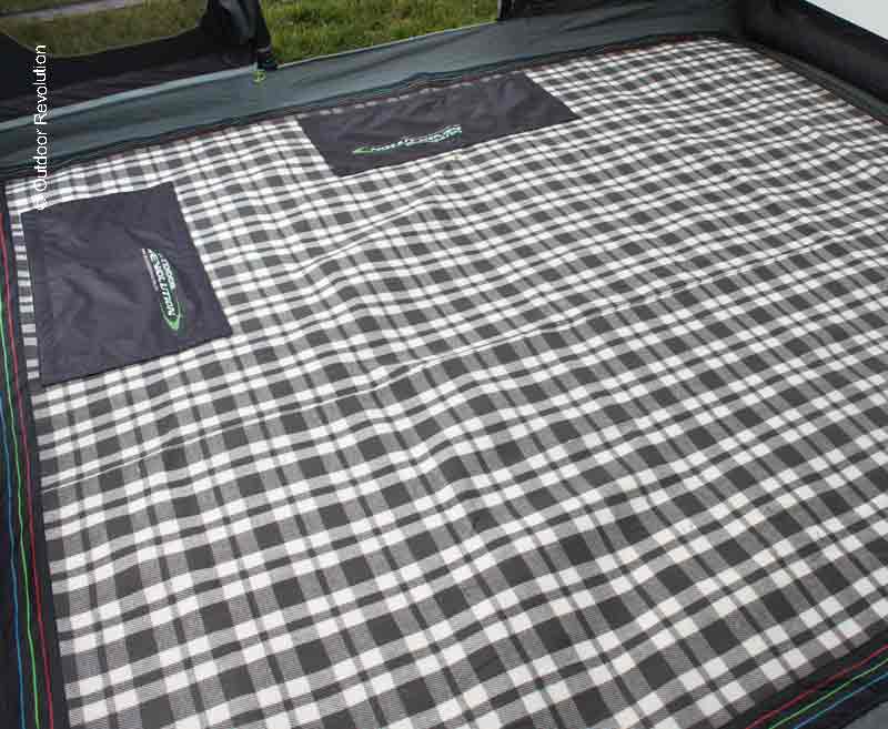 Zeltteppich Snug Rug fÃ¼r AIRDALE 5, 280x190 cm