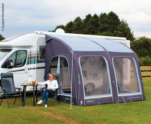 REVOL Aufblasbares Caravan Teilzelt E-Sport Air 325 XL