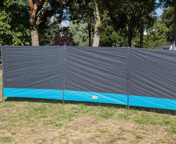 Reimo Tent Windschutz DÜNE 500x140 cm, Grau/Anthrazit